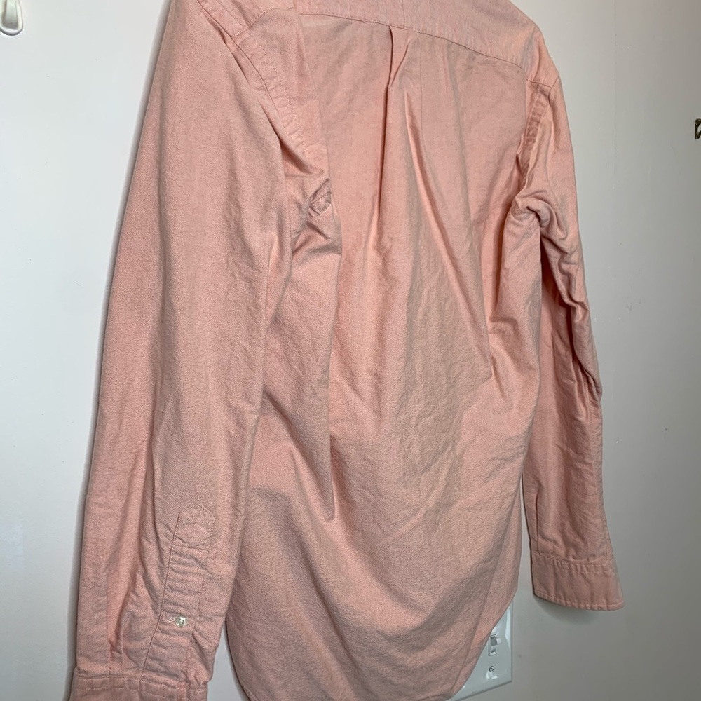 Ralph Lauren Salmon Colored Button Down Size M - Picture 5 of 5